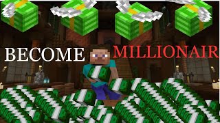 How TO Become Millionaire In This Minecraft Server | minecraft