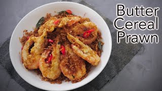 Malaysian Butter Cereal Prawn | Weet-bix cereal version