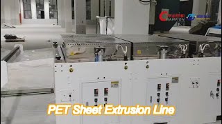 twin screw pet sheet extrusion line max width 1550mm thickness 0.05-2.5mm