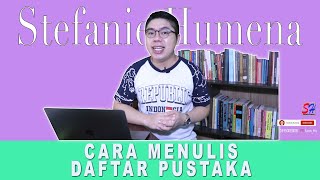 CARA MENULIS DAFTAR PUSTAKA