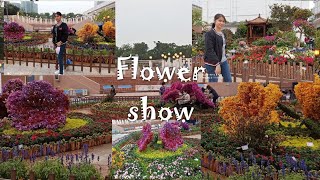 Flower show inside kowloon park @Tsim tsa tsui  Exit A1 (Hongkong vlog)