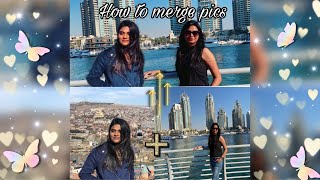 Picsart editing tutorial - learn to merge two pics into one