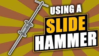 Use a Slide Hammer to Remove a Stuck CV Joint