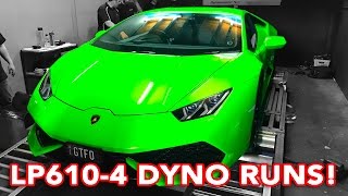 STOCK Lamborghini Huracan LP610-4 on Dyno.. Is This Power Figure Right?