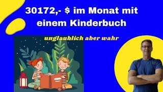 30172,-$ im Monat mit einem Kinderbuch