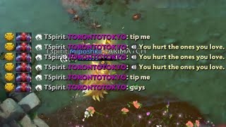 torontotokyo trashtalk after winning teamfight