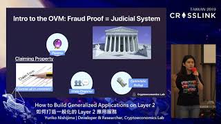 Yuriko Nishijima | How to Build Generalized Applications on Layer 2 | CrossLink Taipei 2019
