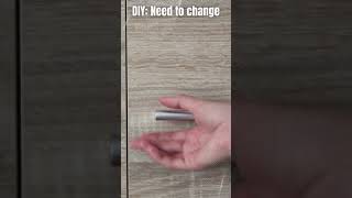 DIY: Change closet door