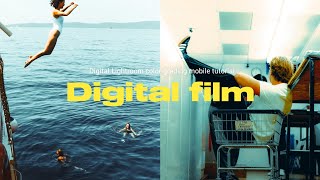 How to edit like Digital film in Lightroom Mobile #553