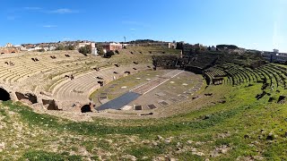 Pozzuoli Anfiteatro e Castello di Baia-Anphitheatre and Castle of Baia-Anfiteatro y Castillo de Baia