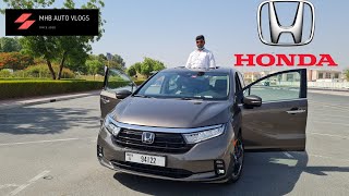 HONDA ODYSSEY 2023 REVIEW (HINDI/URDU) #HONDA #UAE #HYDERABAD #DUBAI.