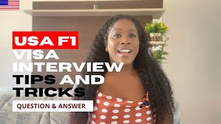 F1 Visa Interview | Questions and Answers USA | Tips and Tricks | 2023