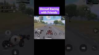 Shroud Racing with Friends Pubg 🔥🔥🔥 #shorts #shortstown