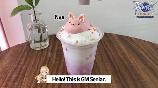 GM Seniar’s how to make a Nyaring meringue latte