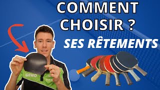 Comment choisir tes revêtements ? Tennis De Table