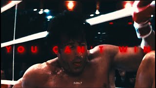 [4k] You Can't Win | Rocky Balboa edit | Rocky IV | #shorts #rocky4 #rockybalboa #ivandrago