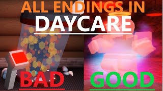 Daycare - All Endings - Roblox story