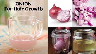 How To Make Onion Juice For Hair Growth And Stop Hair Growth | How To Grow Hair Fast With Onion Oil