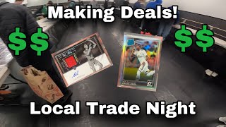 I’m Back! First Vlog | Buying Cards At Local Trade Night | #sportscards