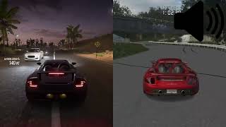 do forza games sound good?(no) porsche carrera GT