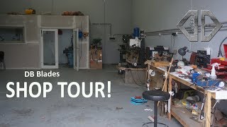 DB Blades shop tour!