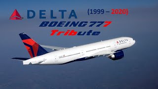 Delta Boeing 777 tribute