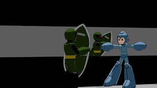 mega man practice animation 1