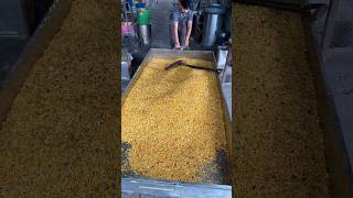 Huge Namkeen Making in Factory🤩🤩#namkeen #factory #making #recipe #ytshorts #ytviral #shorts