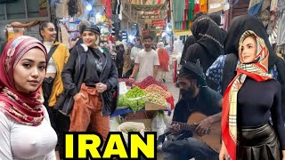 IRAN : Life in the MOST SANCTIONED COUNTRY in the World : Exploring Tagish bazar  & Tehran's Metro