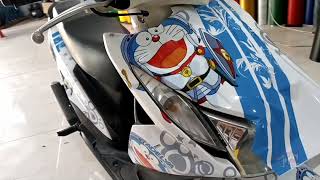 decal honda beat doraemon