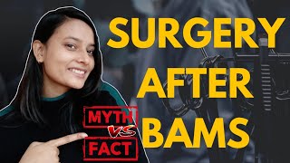 SURGERY AFTER BAMS ?🤑 || MYTH BUSTED!❌ || Surgical procedures in ayurveda || Kritika Pandey