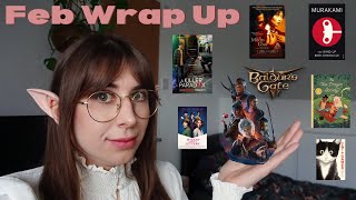 February Wrap Up: Books, Films & Baldurs Gate 3 has taken over my life 🧝‍♀️✨