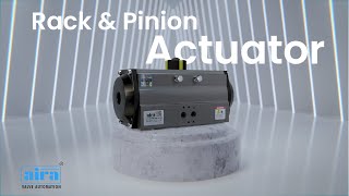 Aira's Pneumatic Rotary Actuator | 4 Year Warranty | CE, ATEX, SIL 3 Approved