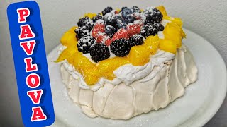 PAVLOVA - "COTTO E MAGNAT" - torta tipica australiana - with ENG sub