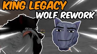 Reacting To Wolf Rework | King Legacy