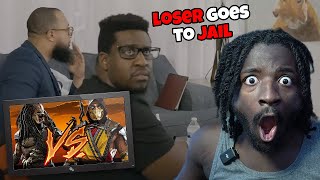 Playing a Pred in Mortal Kombat 1: If he Loses, I Call the Cops REACTION!!! (Burnt Biscuit)