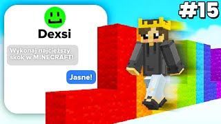 Napisałem do 100 YOUTUBERÓW o NIEMOŻLIWE WYZWANIA w MINECRAFT