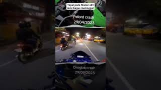 detik detik Drogba crash motor alm#denzbagusallvlog