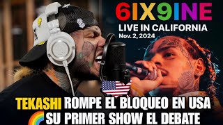 TEKASHI 6IX9INE: ¡El regreso del rey! Su primer show en USA después de... ¡todo!  (DEBATE) 0 BLOQUEO