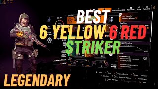 The Division 2 - 6 Yellow And 6 Red Striker Hybrid To Conquer Solo Legendary Battles!