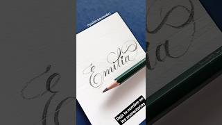 ❤️ Emilia | La Letra más Bonita del Mundo | Caligrafía Inglesa | Caligrafía Pablo Bermúdez