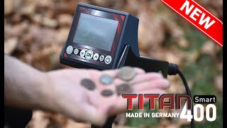 Precious metal, treasures and caves detector - TITAN 400 SMART -  Three search systems