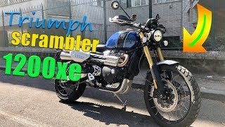 Test Triumph Scrambler 1200 XE - Su strada