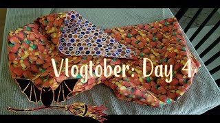 #vlogtober #vlogoween Day 4, 2018! Arachnids & Pizza! Crochet Daily Vlog #mommyvlog #ditl