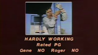 Siskel & Ebert (1981) - Hardly Working | The Howling | Breaker Morant | Mon Oncle D'Americanique