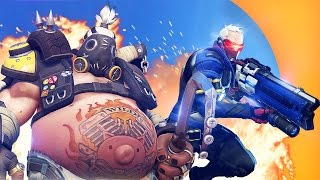 ПАРКУРИМ ПО СТЕНАМ ОТ RED21 (Володи Ржавого) В OVERWATCH