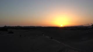 Gran Canaria - Dunas de Maspalomas - Sunset - Timelapse - Sonnenuntergang - Zeitraffer - 2021