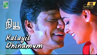 Kalayil Dhinamum 4K Official Video | New | A. R. Rahman | Vaali | S.J.Surya | Simran