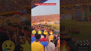 Ibrahim Traoré au stade wobi de bobo dioulasso pour l'ouverture du #SNC