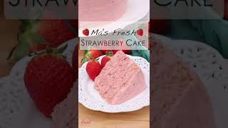 Teaser: Ma's Fresh Strawberry Cake 🍓 Cookbook Memoir Recipe Sneak Peek #shorts